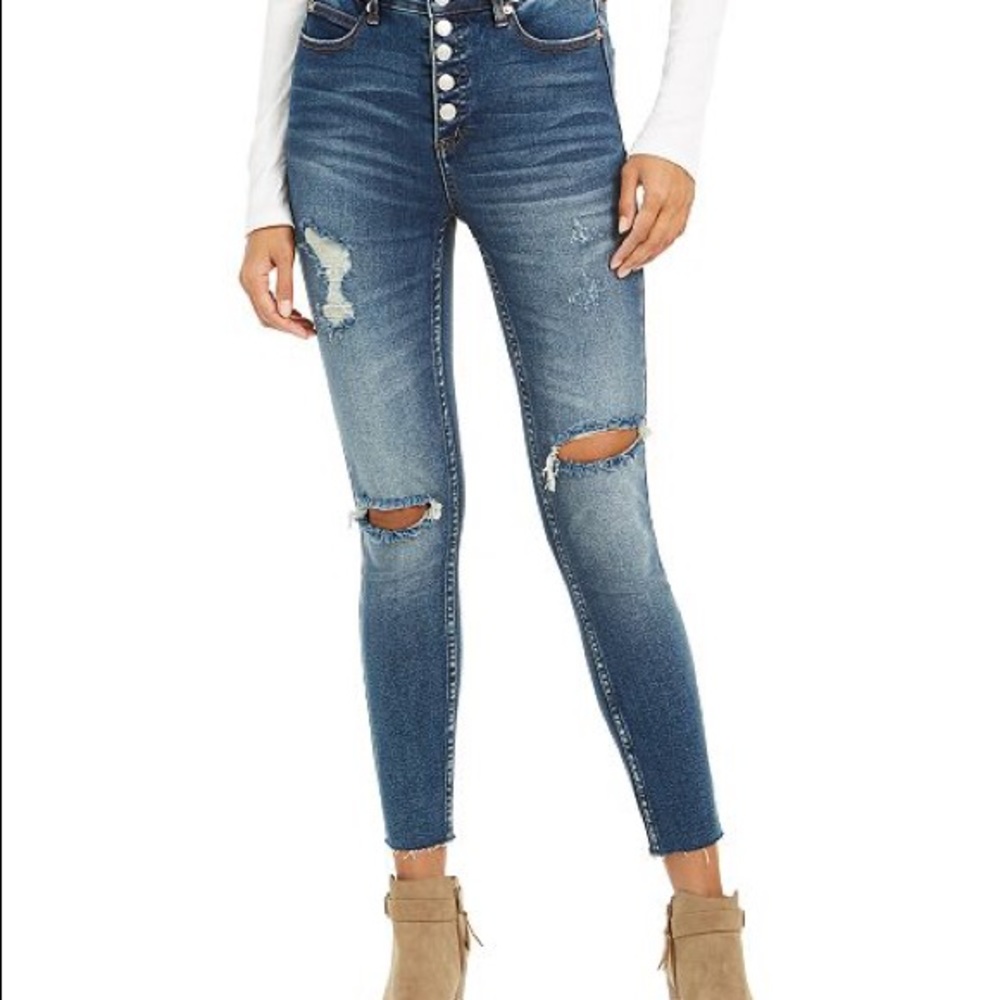 Oat High waisted skinny jeans